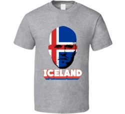 Emil Hallfredsson Iceland Flag Big Head Fifa World Cup Fan T Shirt Emil Hallfredsson Iceland Flag Big Head Fifa World Cup Fan T Shirt