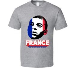 Kylian Mbappe France Big Head Fifa World Cup Fan T Shirt Kylian Mbappe France Big Head Fifa World Cup Fan T Shirt