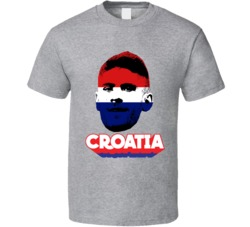 Andrej Kramaric Croatia Flag Big Head Fifa World Cup Fan T Shirt Andrej Kramaric Croatia Flag Big Head Fifa World Cup Fan T Shirt