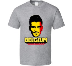 Thomas Meunier Belgium Flag Big Head Fifa World Cup Fan T Shirt Thomas Meunier Belgium Flag Big Head Fifa World Cup Fan T Shirt