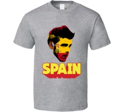 David De Gea Spain Flag Big Head Fifa World Cup Fan T Shirt David De Gea Spain Flag Big Head Fifa World Cup Fan T Shirt