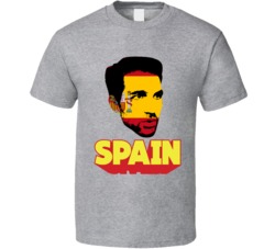 Cesc Fabregas Spain Flag Big Head Fifa World Cup Fan T Shirt Cesc Fabregas Spain Flag Big Head Fifa World Cup Fan T Shirt