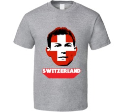 Haris Seferovic Switzerland Flag Big Head Fifa World Cup Fan T Shirt Haris Seferovic Switzerland Flag Big Head Fifa World Cup Fan T Shirt