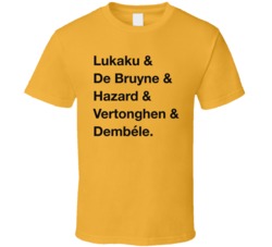 Belgium Lukaku De Bruyne Hazard Vertonghen Dembele World Cup Team Fan Belgium Lukaku De Bruyne Hazard Vertonghen Dembele World Cup Team Fan