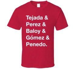 Panama Tejada Perez Baloy Gomez Penedo World Cup Players Fan T Shirt Panama Tejada Perez Baloy Gomez Penedo World Cup Players Fan T Shirt