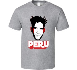 Pedro Gallese Peru Flag Big Head Fifa World Cup Fan T Shirt Pedro Gallese Peru Flag Big Head Fifa World Cup Fan T Shirt