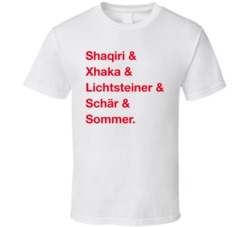 Switzerland Shaqiri Xhaka Lichtsteiner Schar Sommer World Cup Team Fan Switzerland Shaqiri Xhaka Lichtsteiner Schar Sommer World Cup Team Fan