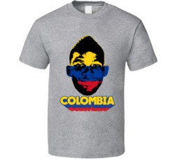Frank Fabra Colombia Flag Big Head Fifa World Cup Fan T Shirt Frank Fabra Colombia Flag Big Head Fifa World Cup Fan T Shirt
