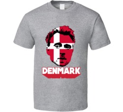 Christian Eriksen Denmark Flag Big Head Fifa World Cup Fan T Shirt Christian Eriksen Denmark Flag Big Head Fifa World Cup Fan T Shirt