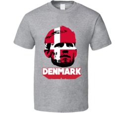 Kasper Schmeichel Denmark Flag Big Head Fifa World Cup Fan T Shirt Kasper Schmeichel Denmark Flag Big Head Fifa World Cup Fan T Shirt