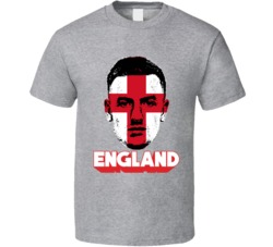 Jordan Pickford England Flag Big Head Fifa World Cup Fan T Shirt