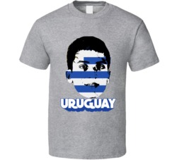 Rodrugo Bentancur Uruguay Flag Big Head Fifa World Cup Fan T Shirt Rodrugo Bentancur Uruguay Flag Big Head Fifa World Cup Fan T Shirt