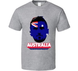Aziz Behich Australia Flag Head Fifa World Cup Fan T Shirt Aziz Behich Australia Flag Head Fifa World Cup Fan T Shirt