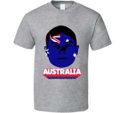Aaron Mooy Australia Flag Head Fifa World Cup Fan T Shirt Aaron Mooy Australia Flag Head Fifa World Cup Fan T Shirt
