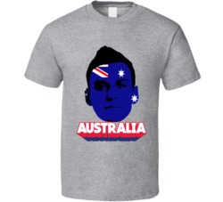 Trent Sainsbury Australia Flag Head Fifa World Cup Fan T Shirt Trent Sainsbury Australia Flag Head Fifa World Cup Fan T Shirt