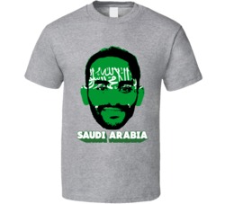 Abdullah Otayf Arabia Flag Big Head Fifa World Cup Fan T Shirt Abdullah Otayf Arabia Flag Big Head Fifa World Cup Fan T Shirt