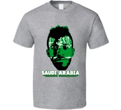 Fahad Al-muwallad Arabia Flag Big Head Fifa World Cup Fan T Shirt Fahad Al-muwallad Arabia Flag Big Head Fifa World Cup Fan T Shirt