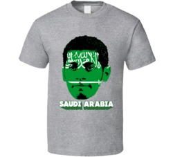 Taisir Al-jassim Arabia Flag Big Head Fifa World Cup Fan T Shirt Taisir Al-jassim Arabia Flag Big Head Fifa World Cup Fan T Shirt