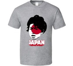 Gaku Shibasaki Japan Flag Big Head Fifa World Cup Fan T Shirt Gaku Shibasaki Japan Flag Big Head Fifa World Cup Fan T Shirt