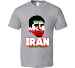 Alireza Beiranvand Iran Flag Big Head Fifa World Cup Fan T Shirt Alireza Beiranvand Iran Flag Big Head Fifa World Cup Fan T Shirt