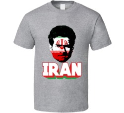 Masoud Shojaei Iran Flag Big Head Fifa World Cup Fan T Shirt Masoud Shojaei Iran Flag Big Head Fifa World Cup Fan T Shirt