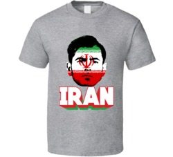 Pejman Montazeri Iran Flag Big Head Fifa World Cup Fan T Shirt Pejman Montazeri Iran Flag Big Head Fifa World Cup Fan T Shirt