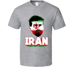 Ramin Rezaeian Iran Flag Big Head Fifa World Cup Fan T Shirt Ramin Rezaeian Iran Flag Big Head Fifa World Cup Fan T Shirt