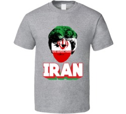 Sardar Azmoun Iran Flag Big Head Fifa World Cup Fan T Shirt Sardar Azmoun Iran Flag Big Head Fifa World Cup Fan T Shirt