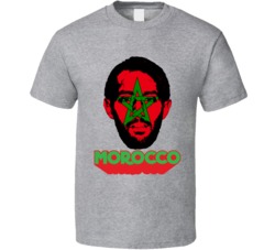 Medhi Benatia Morocco Flag Big Head Fifa World Cup Fan T Shirt Medhi Benatia Morocco Flag Big Head Fifa World Cup Fan T Shirt