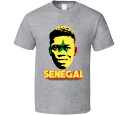 Ismaila Sarr Senegal Flag Big Head Fifa World Cup Fan T Shirt Ismaila Sarr Senegal Flag Big Head Fifa World Cup Fan T Shirt