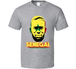 Salif Sane Senegal Flag Big Head Fifa World Cup Fan T Shirt Salif Sane Senegal Flag Big Head Fifa World Cup Fan T Shirt