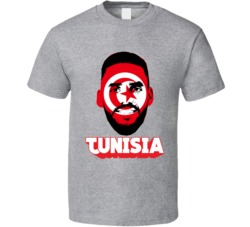 Dylan Bronn Tunisia Flag Big Head Fifa World Cup Fan T Shirt