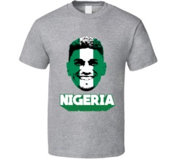 Leon Balogun Nigeria Flag Head Fifa World Cup Fan T Shirt