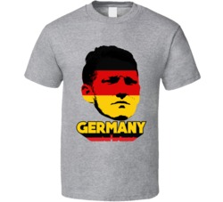 Bastian Schweinsteiger Germany Flag Head Fifa World Cup Fan T Shirt