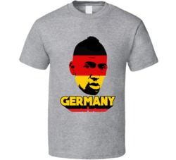 Jerome Boateng Germany Flag Head Fifa World Cup Fan T Shirt