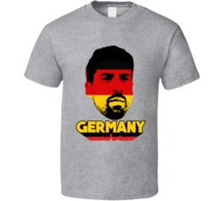 Sami Khedira Germany Flag Head Fifa World Cup Fan T Shirt