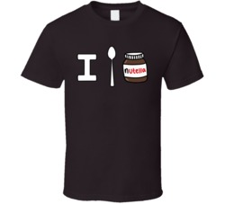 I Spoon Nutella Fan Food Favorite T Shirt I Spoon Nutella Fan Food Favorite T Shirt