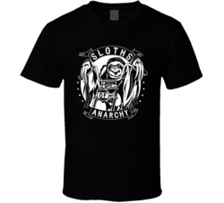Sloths Of Anarchy Sons Of Anarchy Parody Funny T Shirt Sloths Of Anarchy Sons Of Anarchy Parody Funny T Shirt