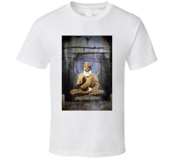 Injured Buddha Banksy Street Art Graffiti Painting Poster Fan T Shirt Injured Buddha Banksy Street Art Graffiti Painting Poster Fan T Shirt