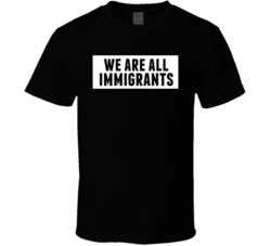 We Are All Immigrants Activist Pride Fan T Shirt We Are All Immigrants Activist Pride Fan T Shirt