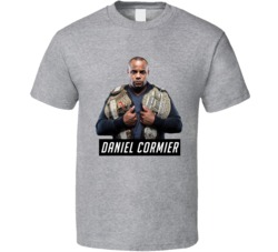 Daniel Cormier Light Heavyweight Champion Two Belts Fighter Fan T Shir Daniel Cormier Light Heavyweight Champion Two Belts Fighter Fan T Shir