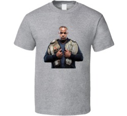 Daniel Cormier Light Heavyweight Champion Two Belts T Shirt Daniel Cormier Light Heavyweight Champion Two Belts T Shirt