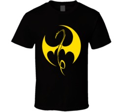 Iron Fist Yellow Logo Netflix Original Fan T Shirt
