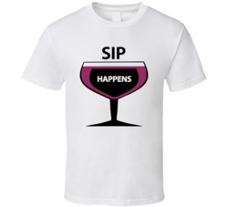 Friends From College Sip Happens Wine Netflix Original Fan T Shirt