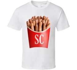 Santa Clarita Diet Finger Food French Fries Netflix Original Fan T Shi