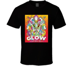 Glow Alison Brie Vintage Poster Netflix Original Fan T Shirt