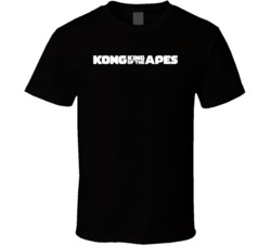 Kong King Of The Apes Logo Netflix Original Fan T Shirt