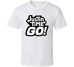Justin Time Go Logo Netflix Original Fan T Shirt