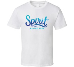 Spirit Riding Free Logo Netflix Original Fan T Shirt