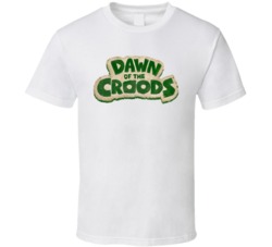 Dawn Of The Croods Logo Netflix Original Fan T Shirt